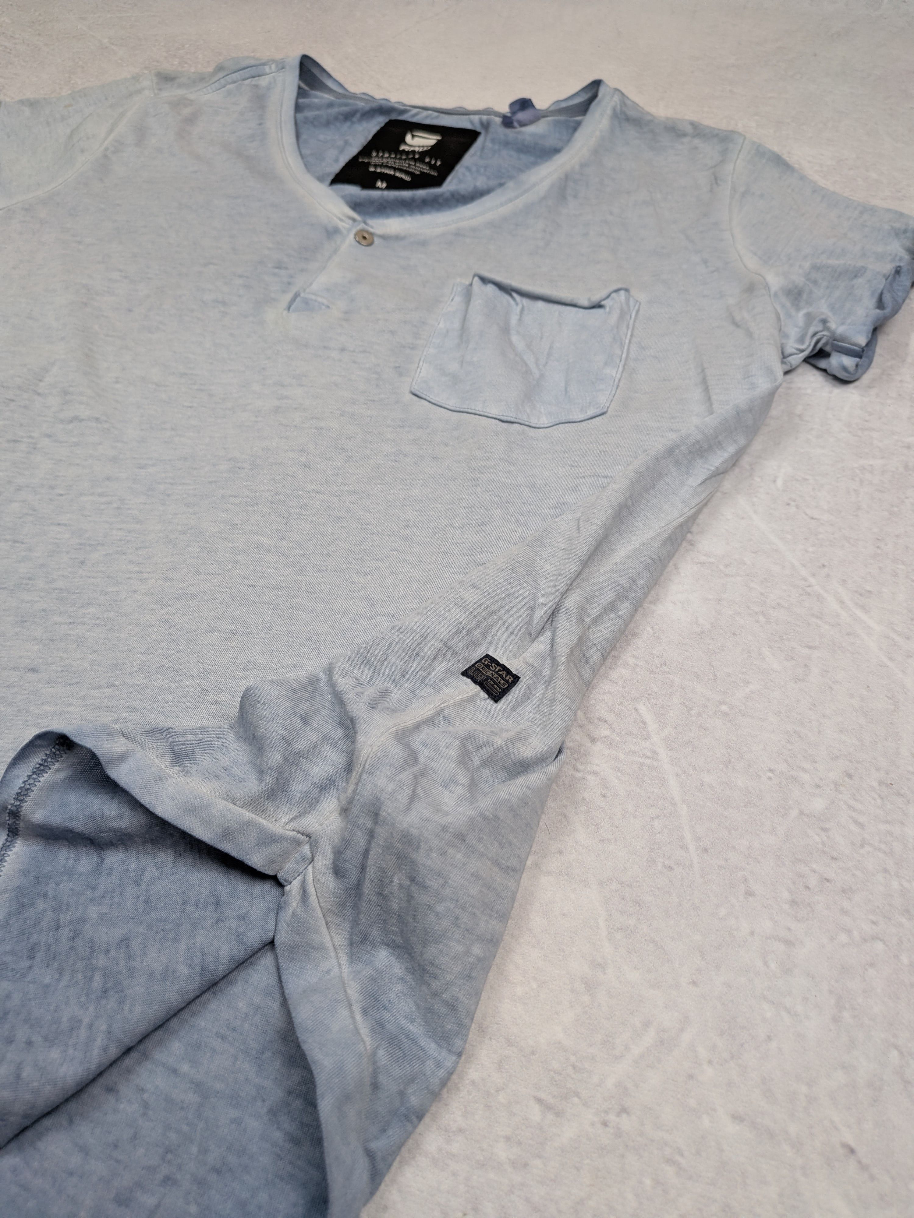 G-Star G-Star Raw T-shirt Organic Cotton Distressed Look Size M Size US M / EU 48-50 / 2 - 4 Thumbnail