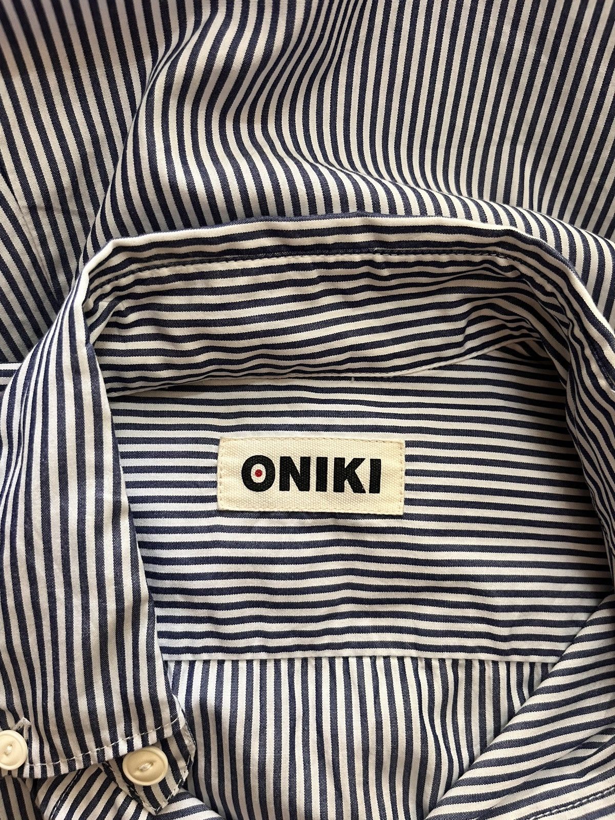 Umit Benan oniki designer striped two tone fashion #E5 Size US S / EU 44-46 / 1 - 5 Thumbnail