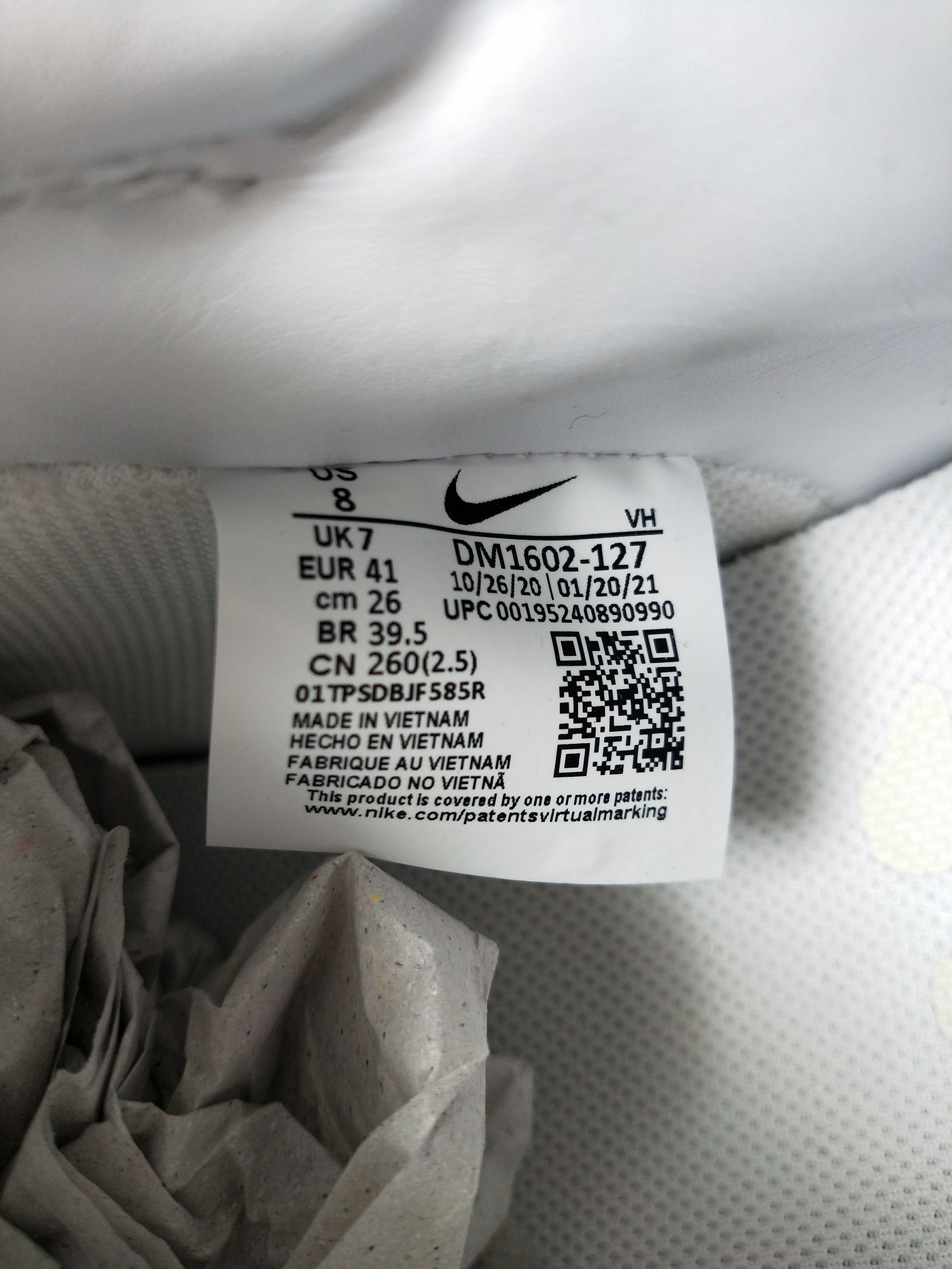Nike × Off-White Nike Off-White Dunk Low Lot 1/50 Size US 8 / EU 41 - 8 Thumbnail