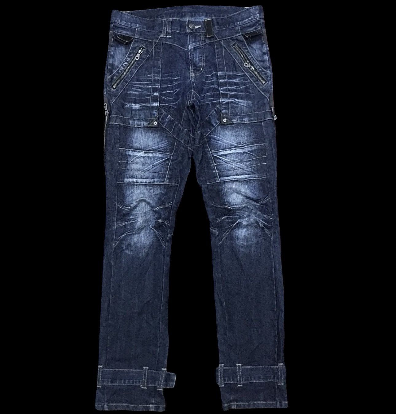 PPFM 💥PPFM Biker Archival Zipper Biker Dope Fades Bush Pant F634 Size US 32 / EU 48 - 1 Thumbnail