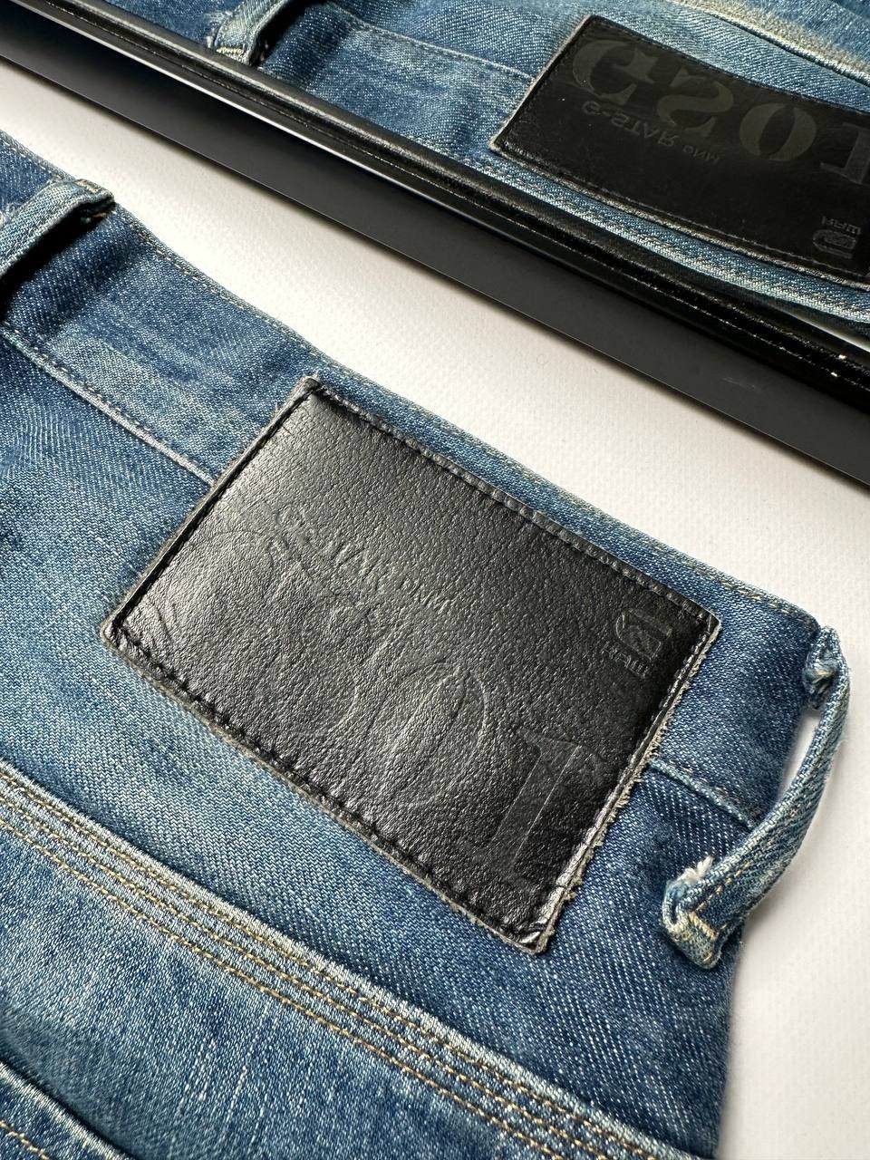 G-Star Vintage 00s G Star Raw Denim Distressed Wide Jean Size 32 Size US 32 / EU 48 - 7 Thumbnail