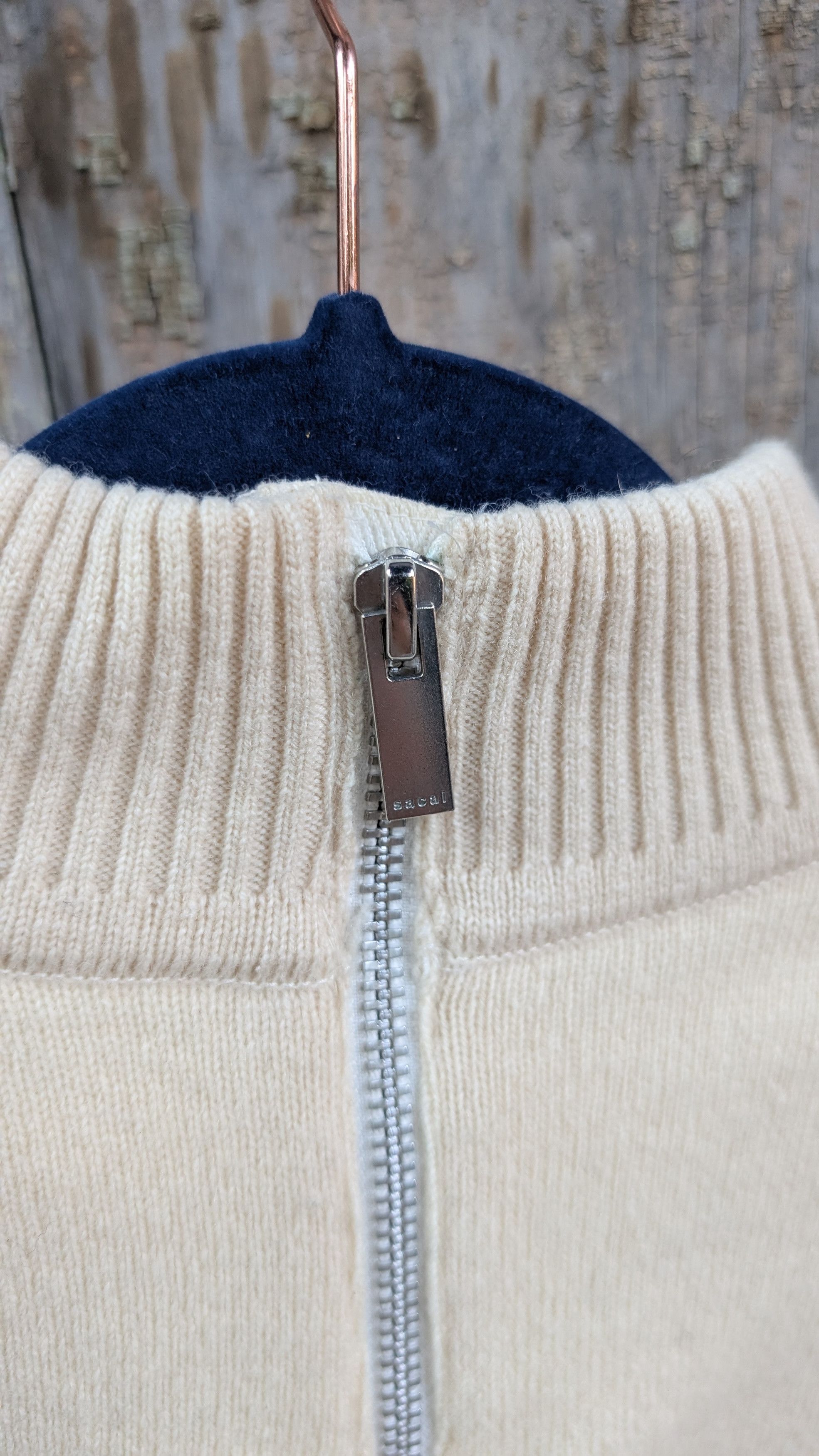 Sacai Sacai fw16 beige sweater Size XS / US 0-2 / IT 36-38 - 5 Thumbnail