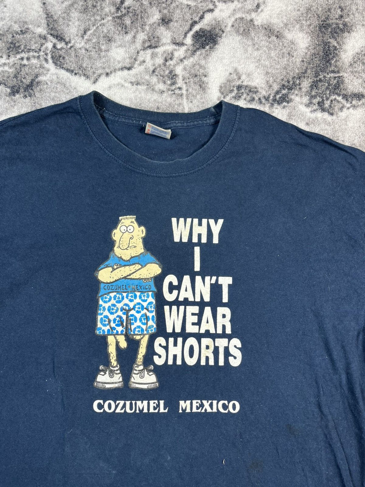 Vintage Vintage 90s Comedy T Shirt Size US XL / EU 56 / 4 - 2 Thumbnail