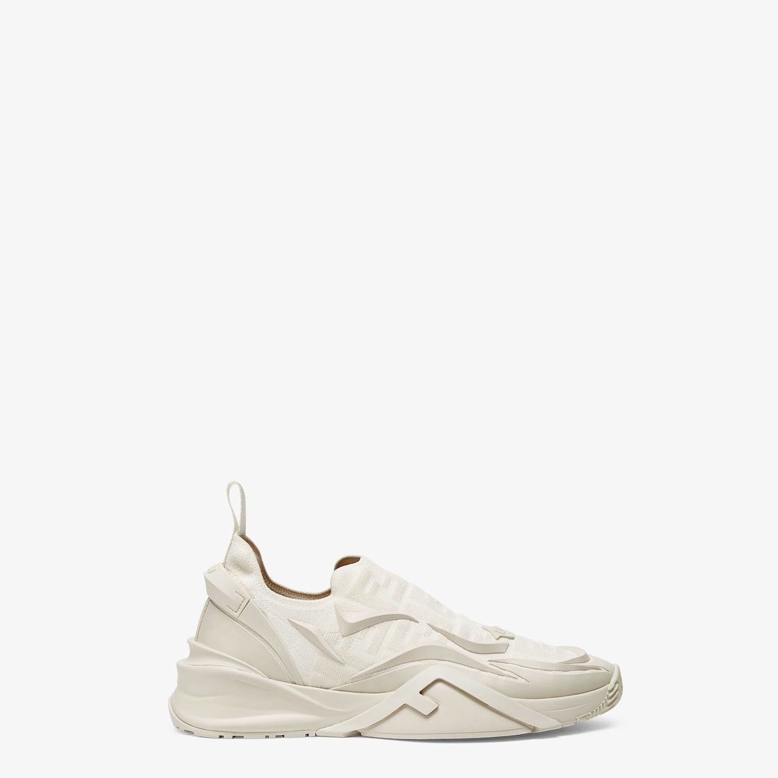 Fendi o1w1db10525 Flow Sneakers in White/Ivory Size US 9 / EU 42 - 1 Thumbnail