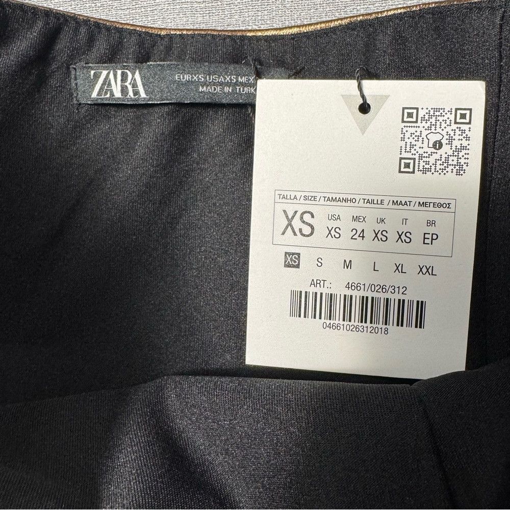 Zara NWT New Zara Metallic Strapless Bronze Top Size XS Size XS / US 0-2 / IT 36-38 - 7 Thumbnail