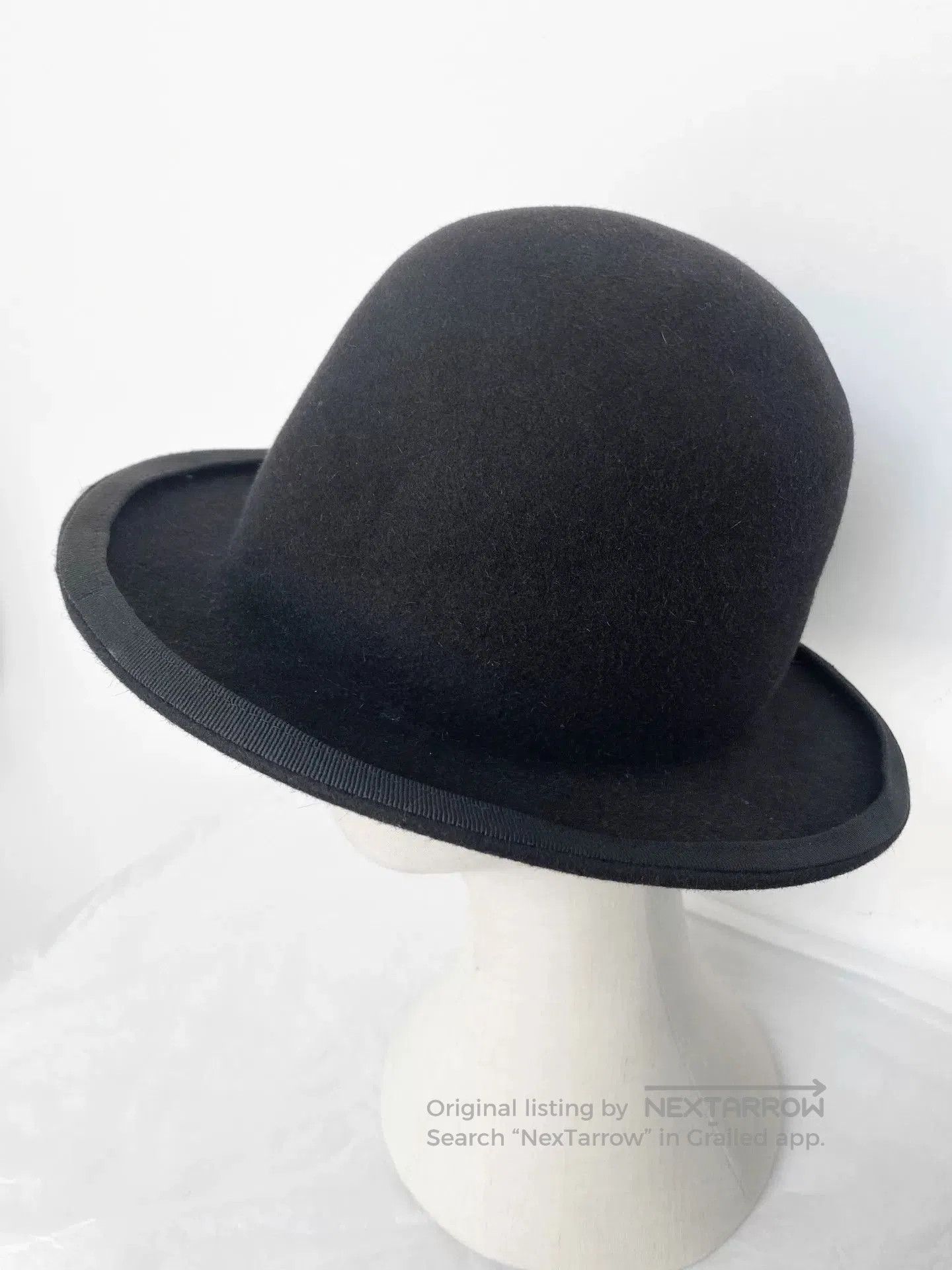 Ann Demeulemeester Ann Demeulemeester 2006 Fall Bowler Hat. Size ONE SIZE - 3 Thumbnail