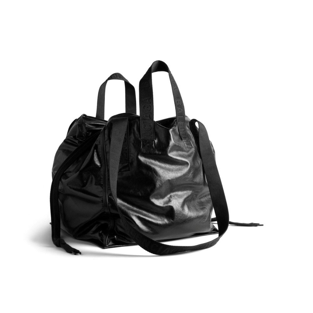 Balenciaga o1la1rc1a1125 Size: OS / Cargo Large Tote Bag in Black Size ONE SIZE - 4 Thumbnail