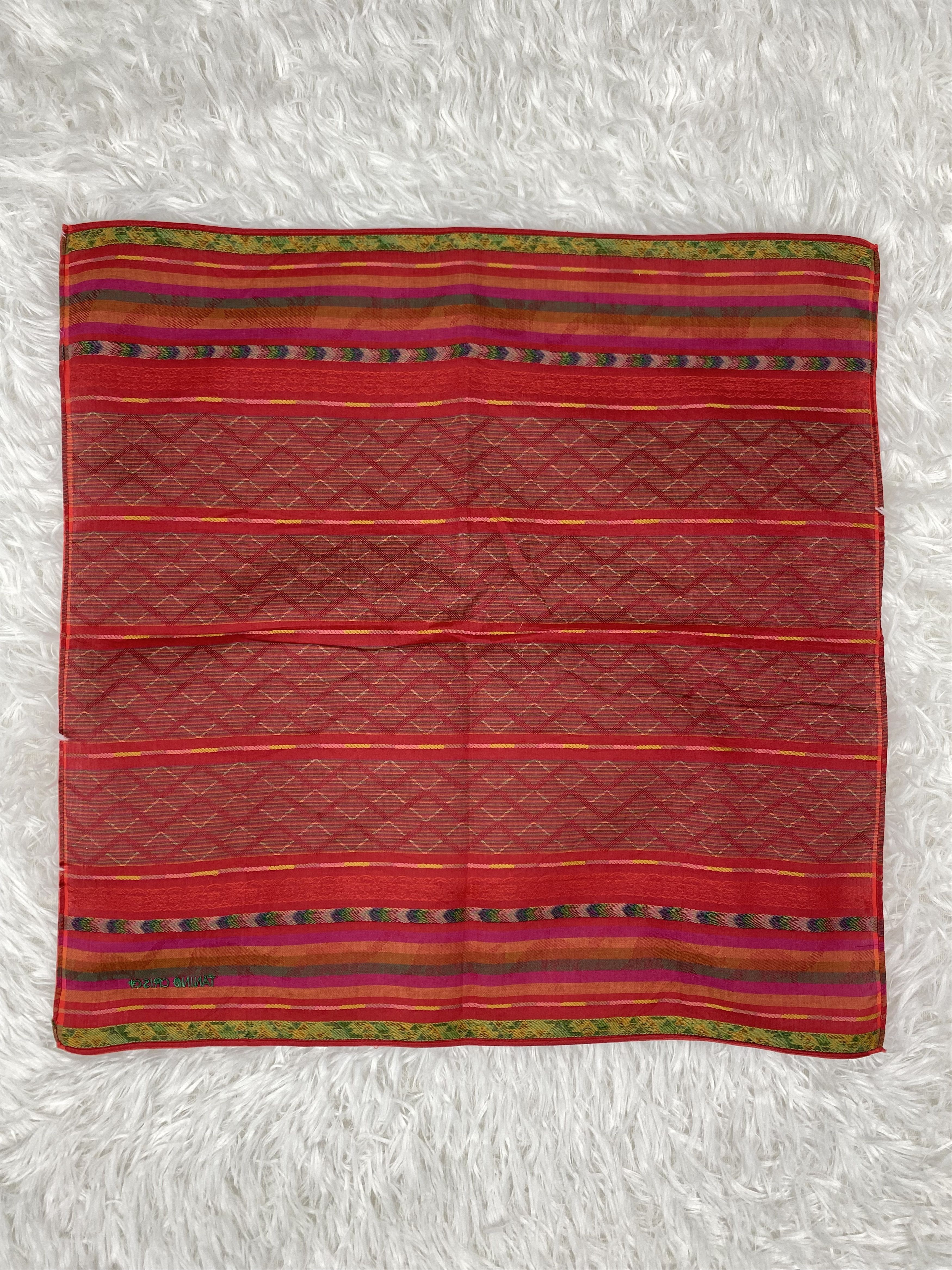 Tanino Crisci × Vintage Vintage Tanino Crisci Handkerchief Neckerchief PH0785 Size ONE SIZE - 4 Thumbnail