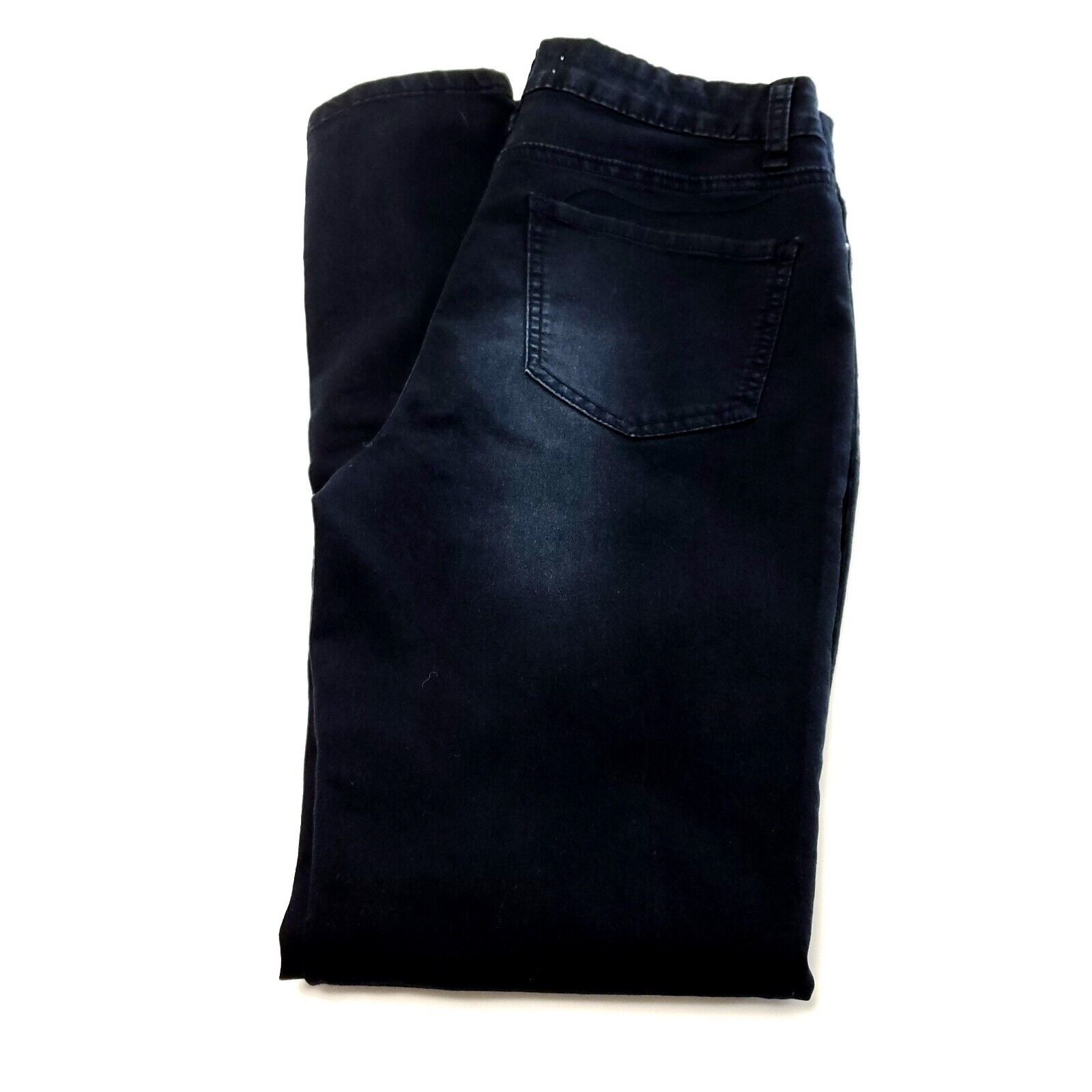 Almost Famous Almost Famous Premium Denim Jeans Black Dark Stone Wash Midr Size 27" / US 4 / IT 40 - 1 Thumbnail