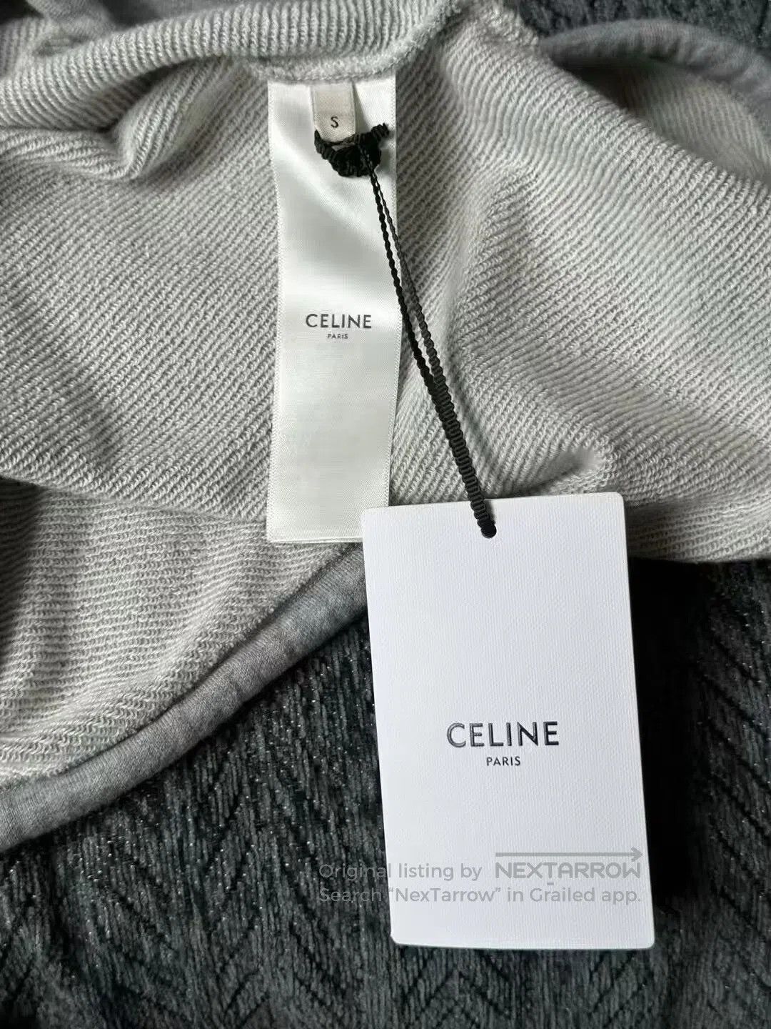 Celine Celine Gray 16 Sweatshirt. Size S / US 4 / IT 40 - 4 Thumbnail