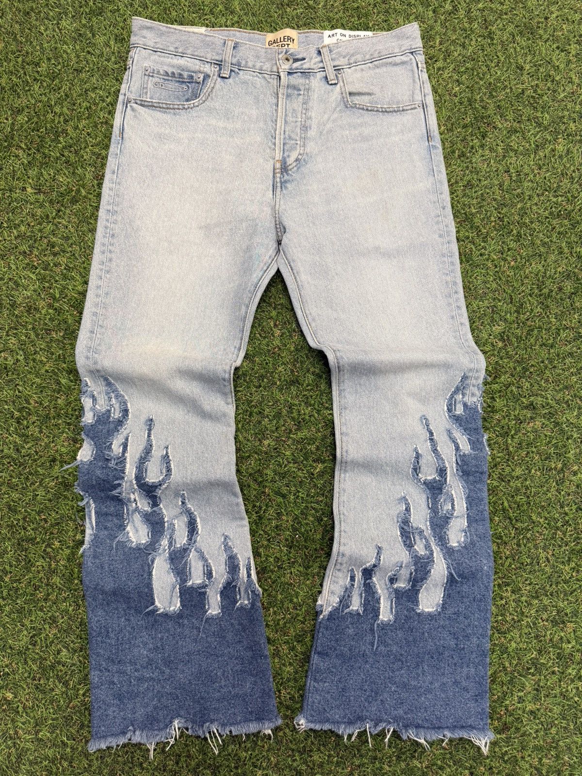 Gallery Dept. Gallery Dept. Blvd LA Flare Indigo Denim Size US 30 / EU 46 - 1 Thumbnail