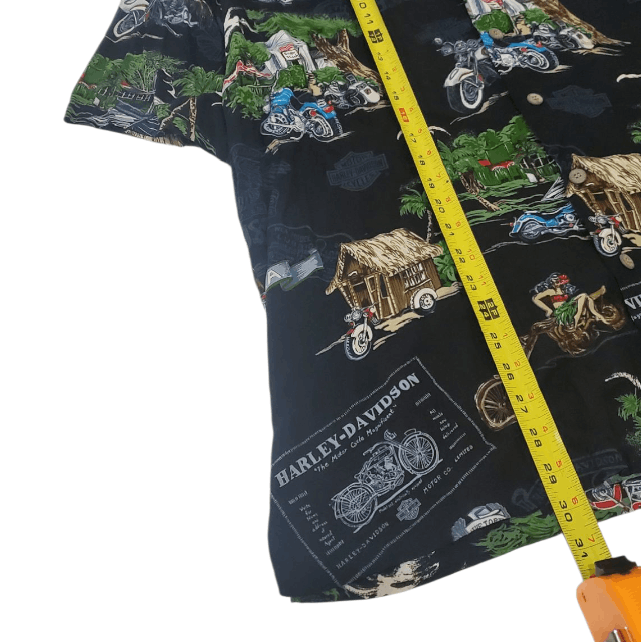 Harley Davidson × Vintage Harley Davidson Vacation Beach Button-Up Shirt Size US L / EU 52-54 / 3 - 6 Thumbnail