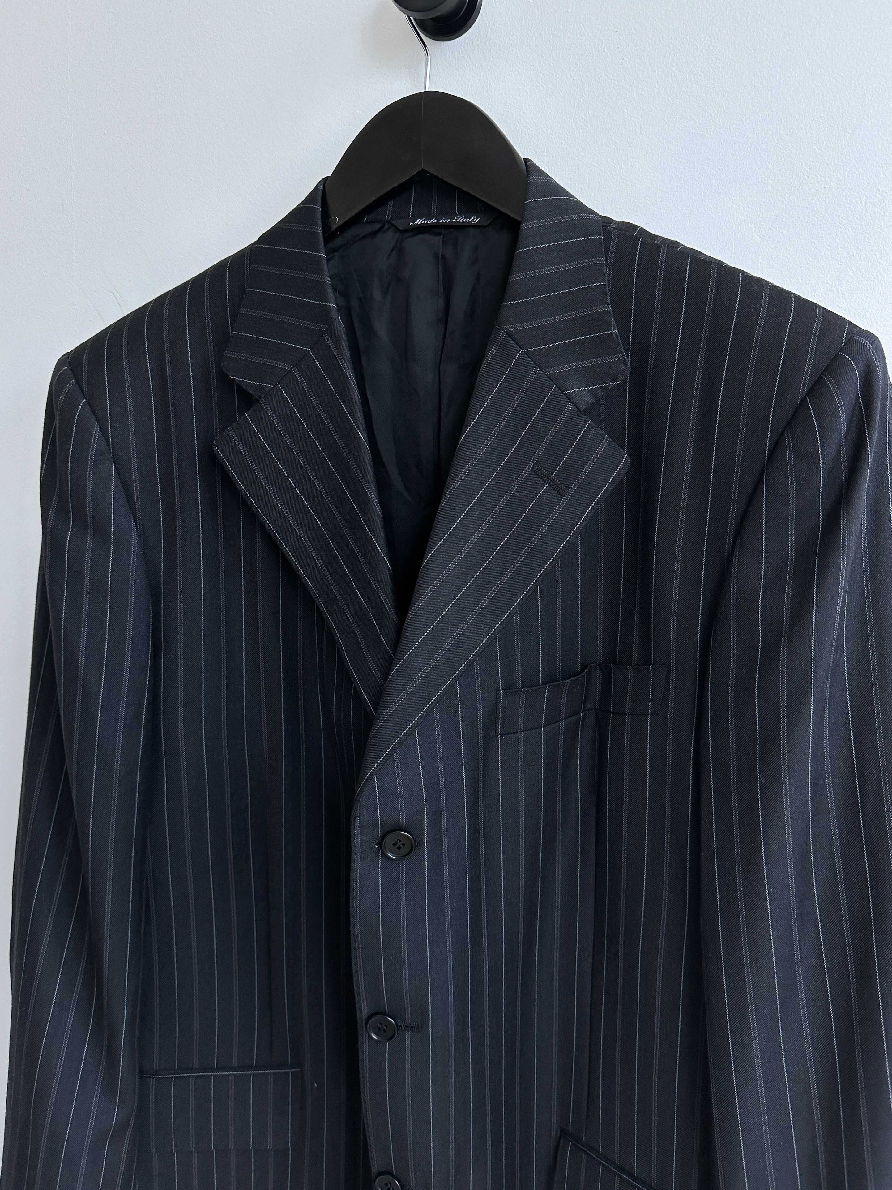 Canali Canali Stripped Blazer Size 52R Size 52R - 2 Thumbnail