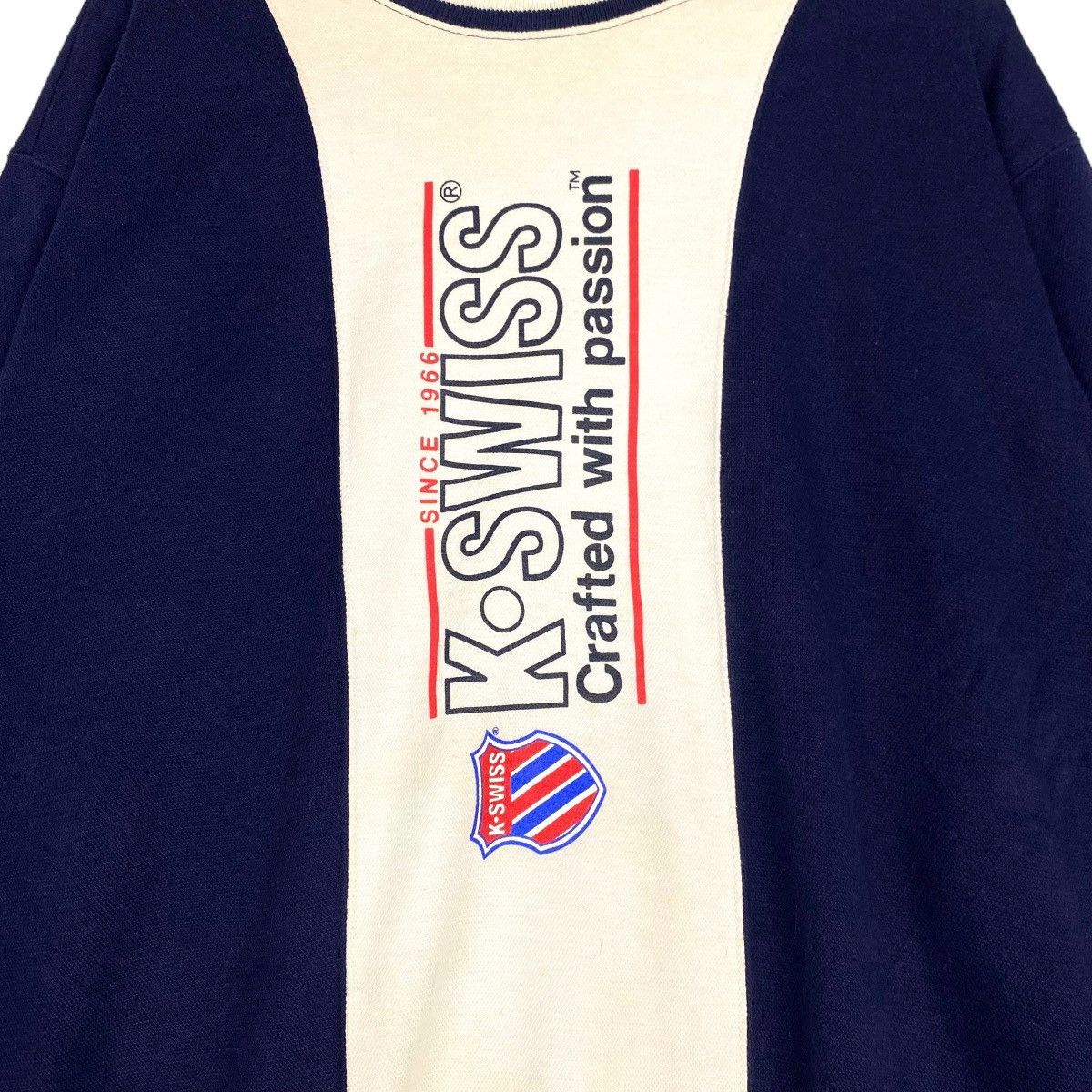 K-Swiss × Vintage Vintage 90s K.Swiss Craffted With Passion All Print Size US L / EU 52-54 / 3 - 5 Thumbnail