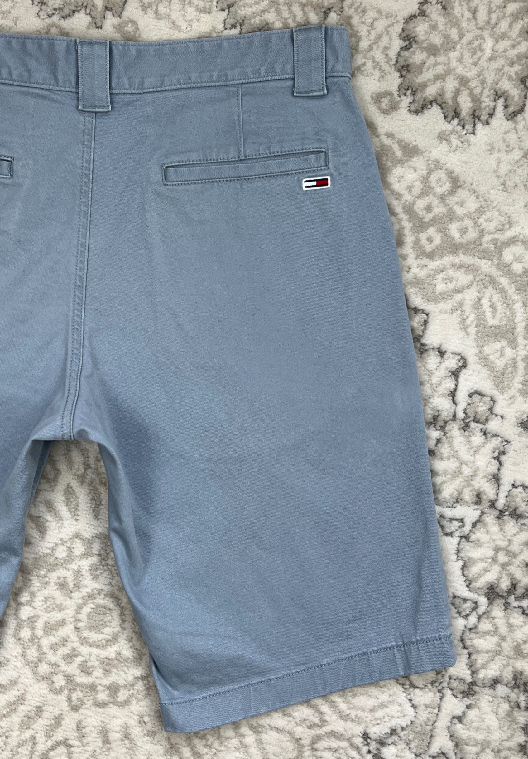 Tommy Jeans Tommy Jeans Scanton Slim Chino Shorts - Cinder Blue Size US 30 / EU 46 - 8 Thumbnail