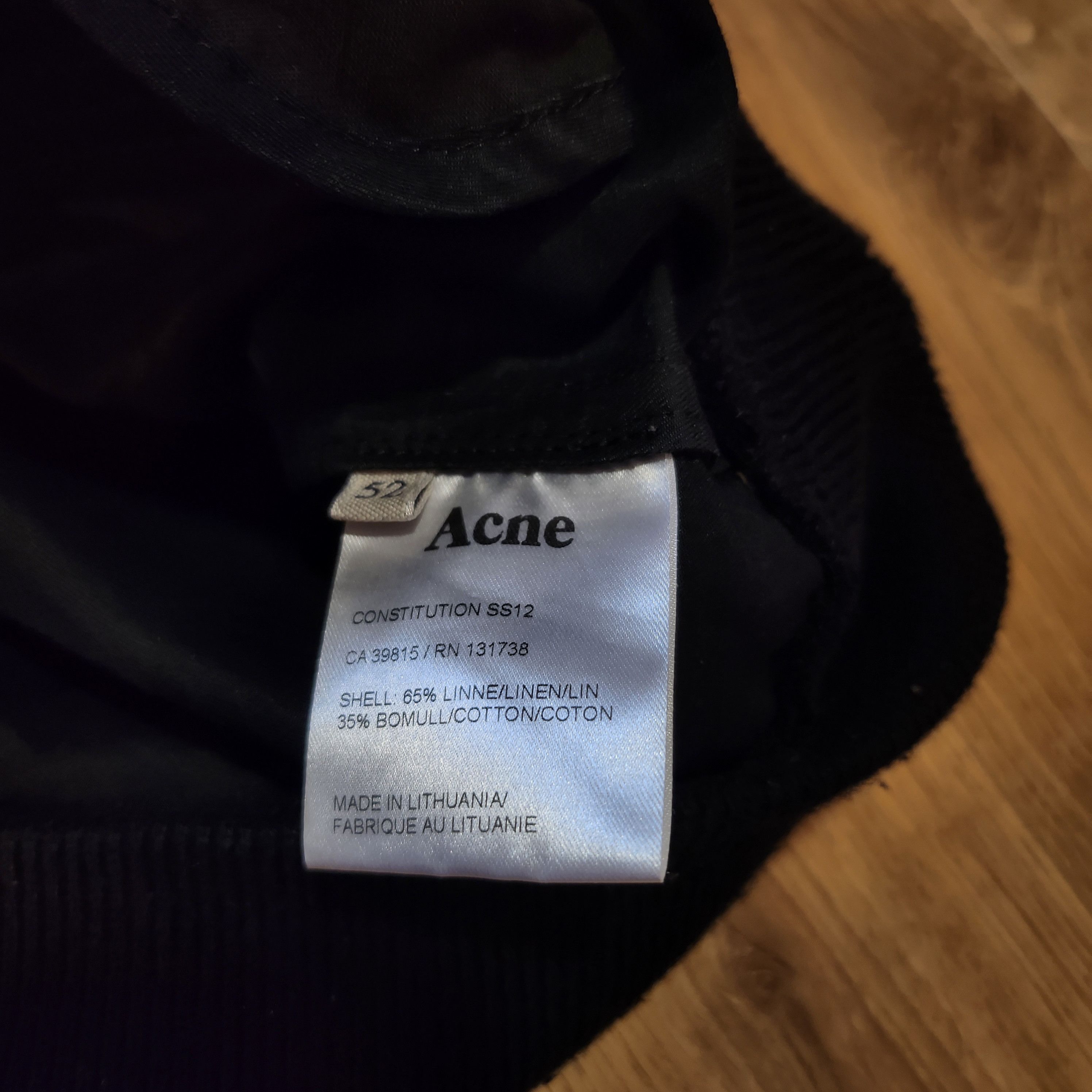 Acne Studios × Vintage Acne Studios Constitution SS12 Archive Bomber Size US M / EU 48-50 / 2 - 4 Thumbnail