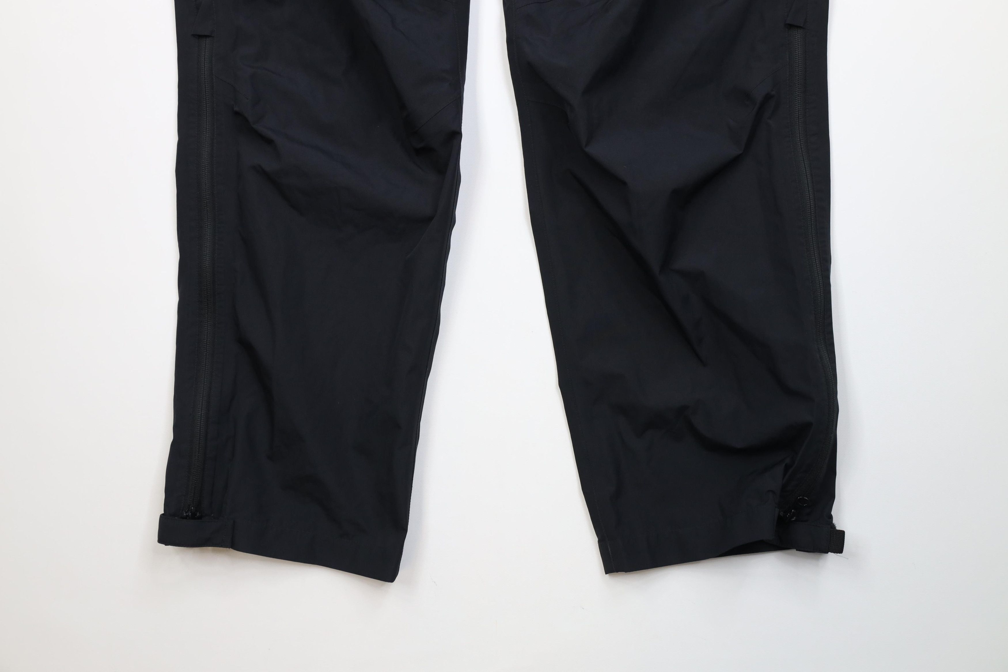 Cabelas Vintage Cabelas Goretex Paclite Wide Leg Rain Pants Black Size US 38 / EU 54 - 4 Thumbnail