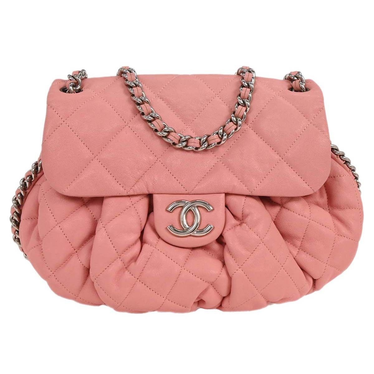 Chanel Chanel Chain Around Flap Bag Quilted Leather Size ONE SIZE - 1 Thumbnail