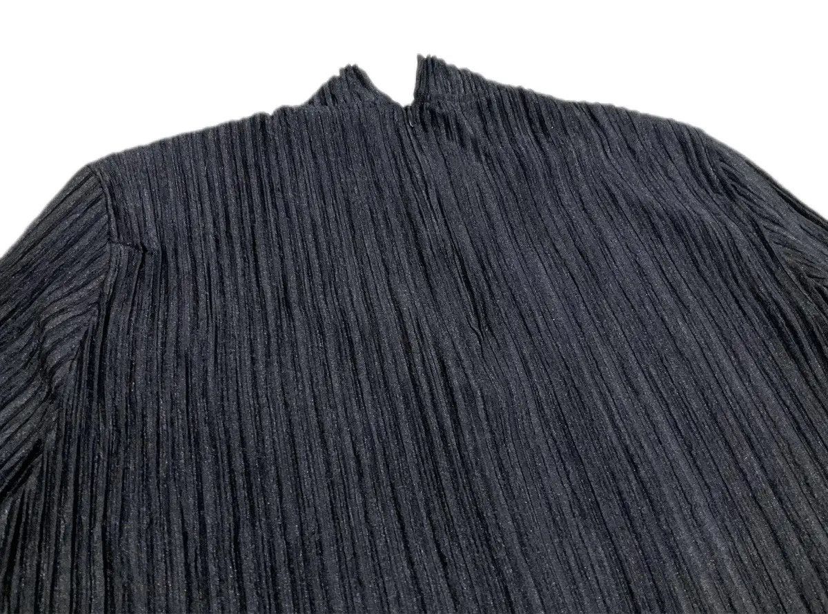 Homme Plisse Issey Miyake × Japanese Brand × Pleats Please Issey Miyake ♟️ Sick Japanese Pleats Pleated Shirt Issey Miyake Style Size L / US 10 / IT 46 - 5 Thumbnail