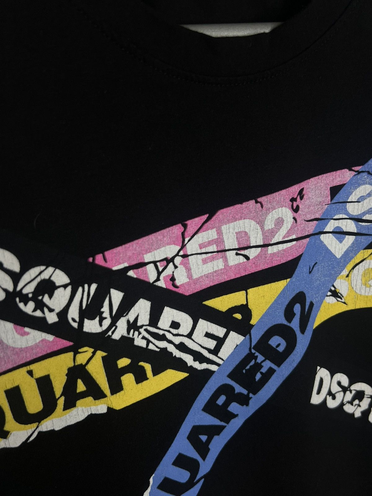 Dsquared2 🍀Dsquared2 Luxury Multilogo T-Shirt Tee Short Sleeve🍀 Size US XL / EU 56 / 4 - 7 Thumbnail
