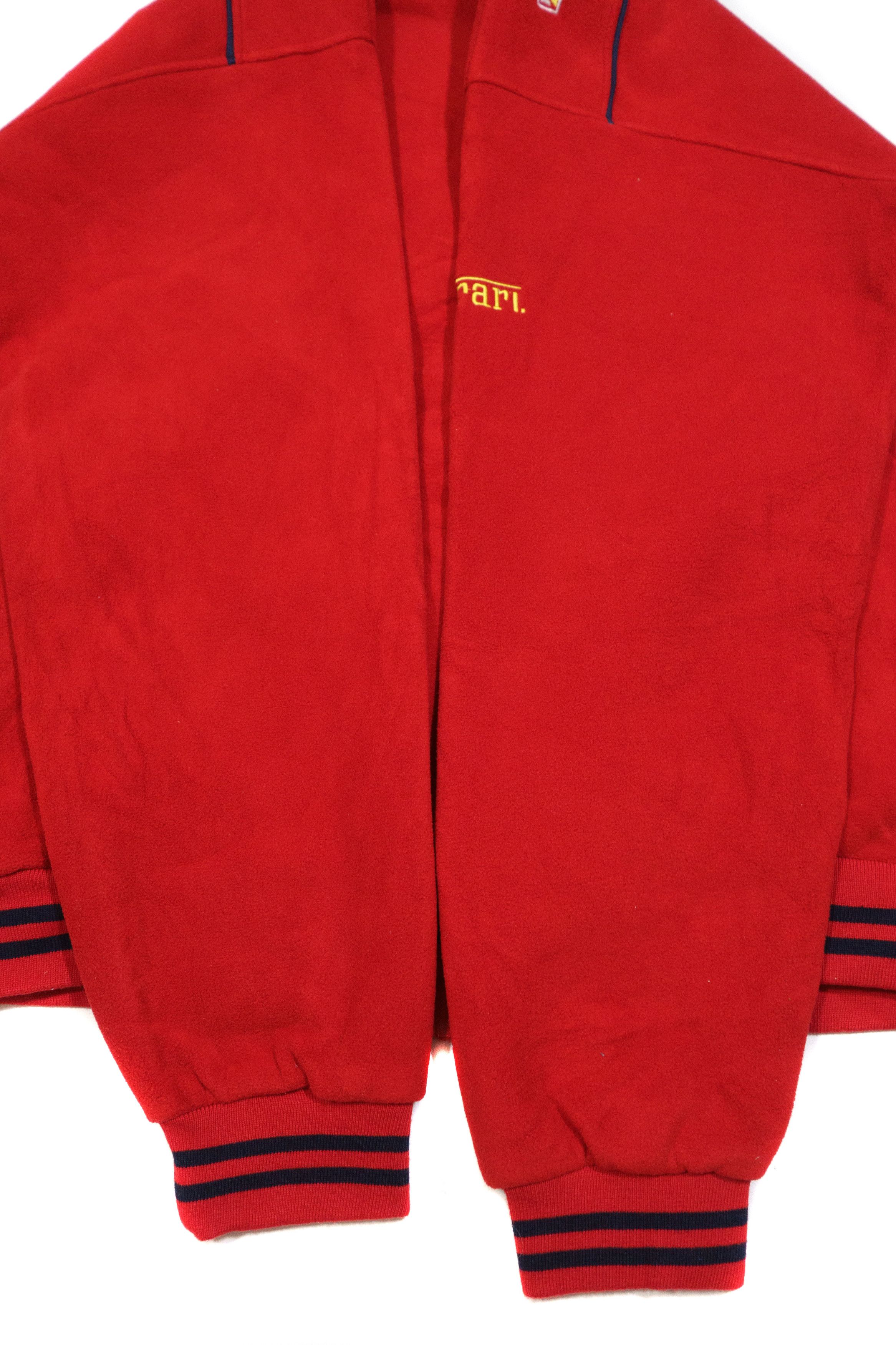 Ferrari 90S Michael Schumacher Logo Neck Fleece Jacket Size US XXL / EU 58 / 5 - 6 Thumbnail