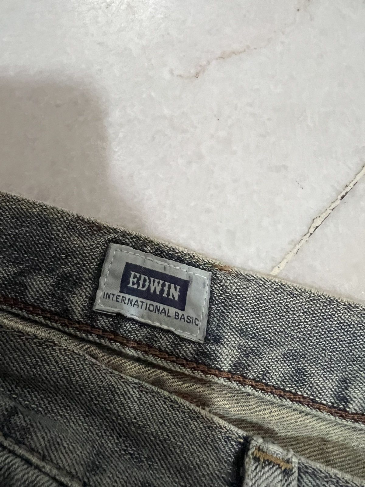 Edwin × If Six Was Nine × Japanese Brand 💥RARE💥Vintage Edwin Faded Blue Jean Japan Size US 31 - 15 Thumbnail