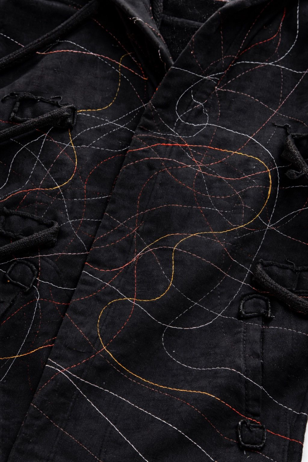 Nozomi Ishiguro Nozomi Ishiguro Embroidered Hoodie Coat Avant Garde Size US S / EU 44-46 / 1 - 4 Thumbnail