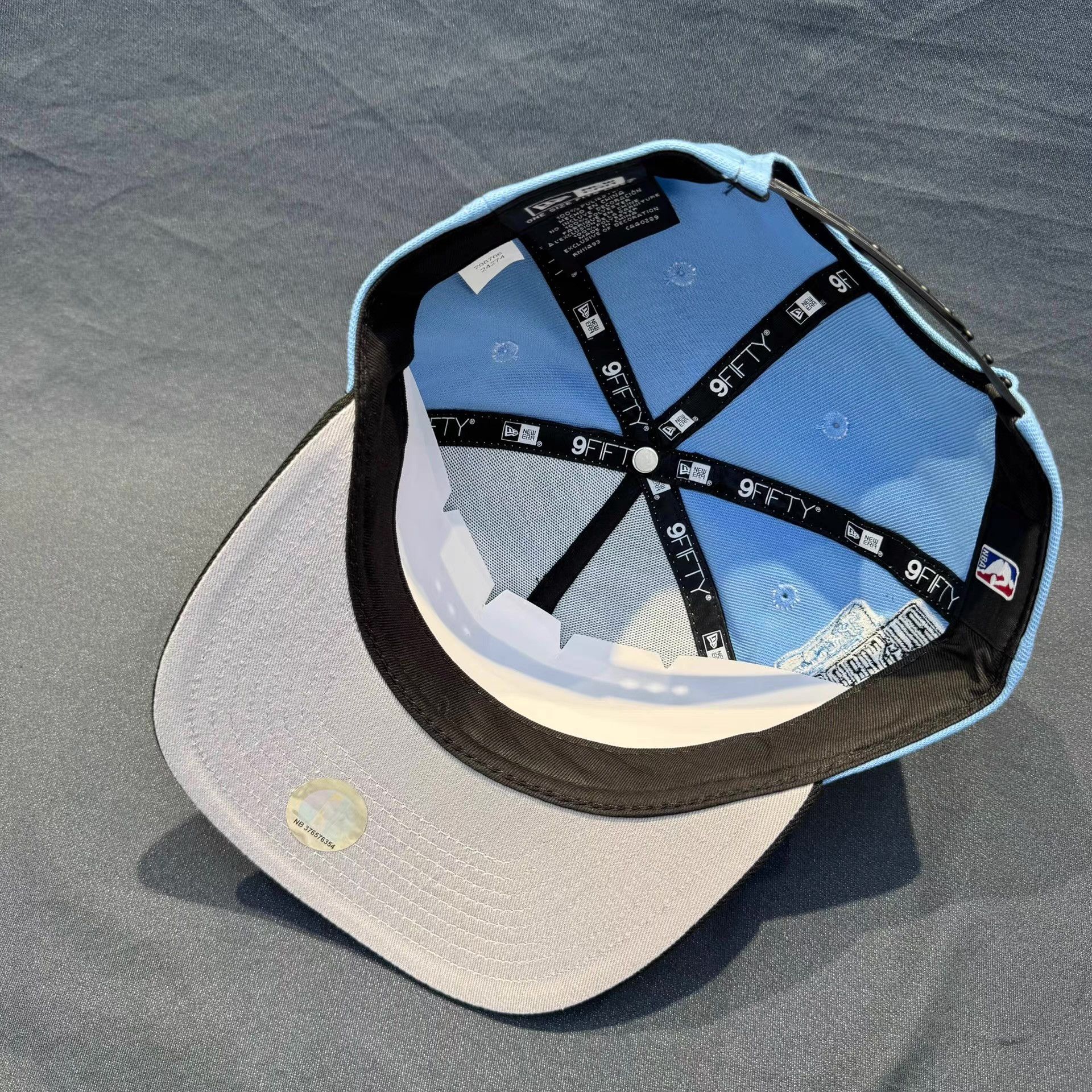 New Era New Era Baseball Cap Flat Brim Hat Q5 Size ONE SIZE - 6 Thumbnail