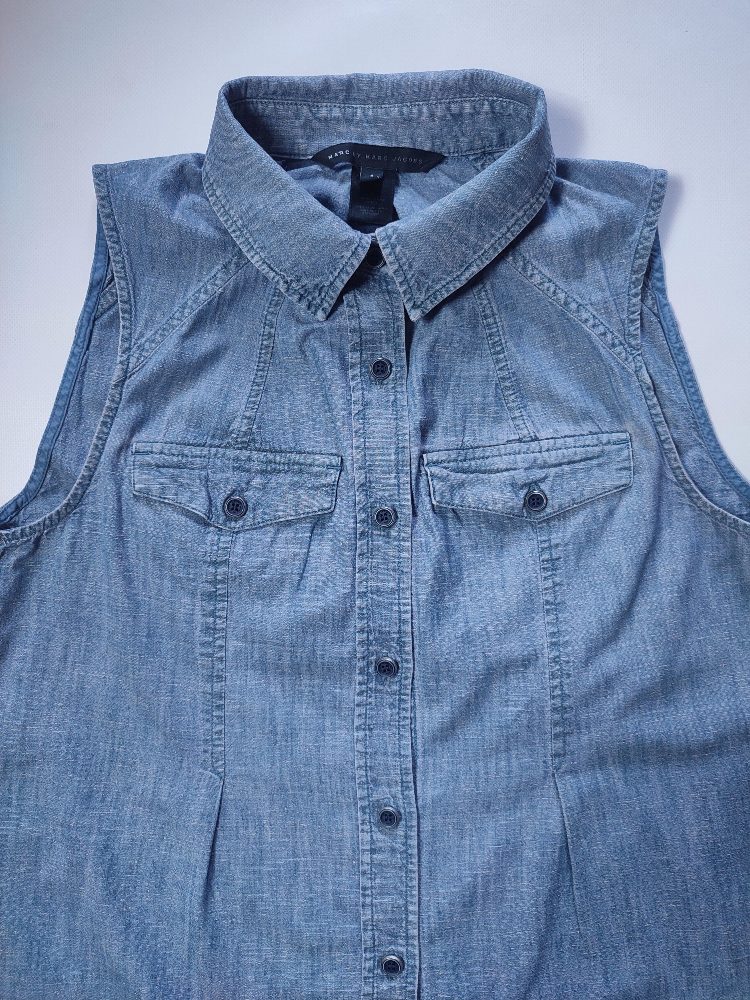 Marc by Marc Jacobs Marc Jacobs Tank Top Jeans Shirt Size XS / US 0-2 / IT 36-38 - 1 Thumbnail