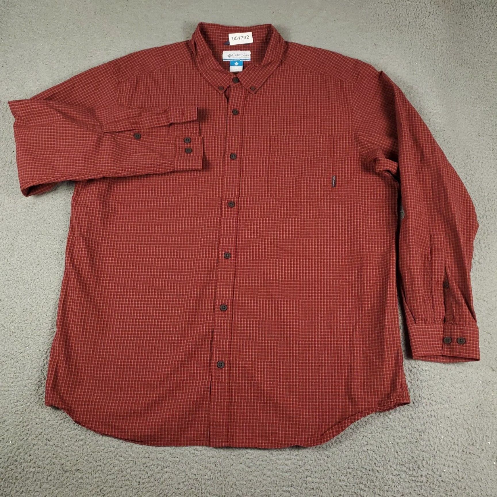 Vintage Columbia Shirt Men 2XL Red Plaid Button-Up Long Sleeve Casual Vibe Tailored Comfort Shirt Mens 2XL Red Plaid Button-Up Long Sleeve Columbia Shirt Mens Size US XXL / EU 58 / 5 - 2 Thumbnail