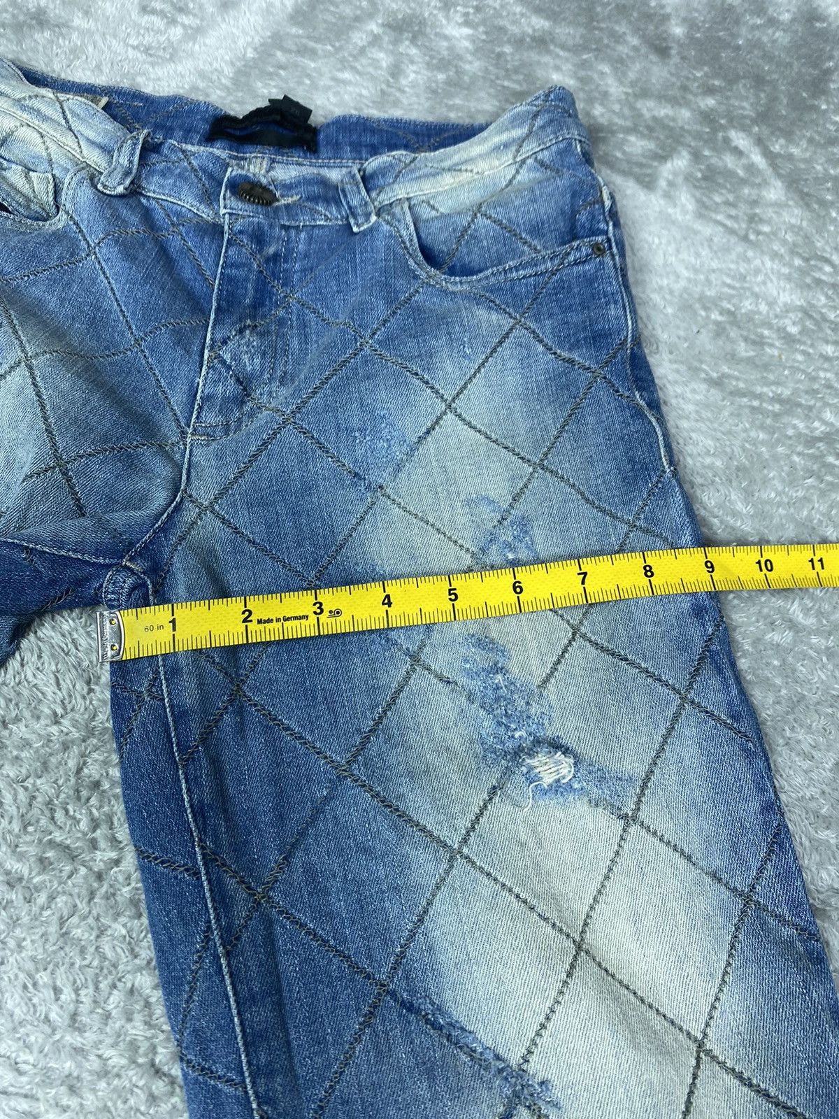 Diesel Diesel Black Gold Flared Distressed Jeans. S0122 Size 26" / US 2 / IT 38 - 19 Thumbnail