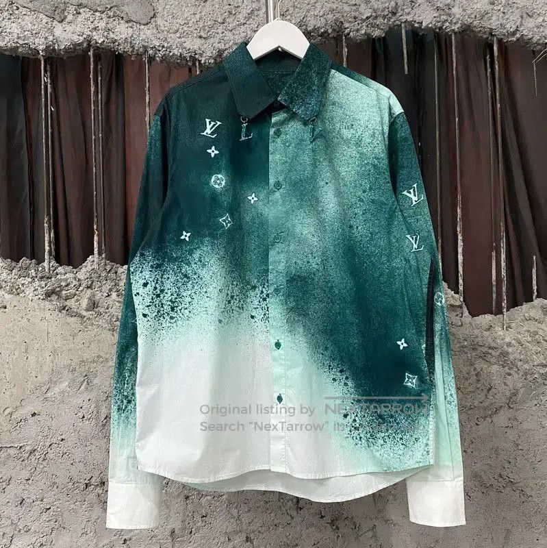 Louis Vuitton Louis Vuitton Colorful Cotton Long Sleeve Shirt . Size XS / US 0-2 / IT 36-38 - 1 Thumbnail