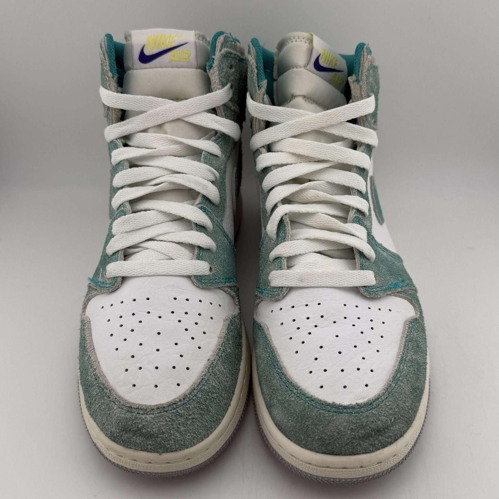 Jordan Brand Jordan 1 Turbo Green 7Y Used No Box 575441-311 Size US 7 / EU 40 - 2 Thumbnail