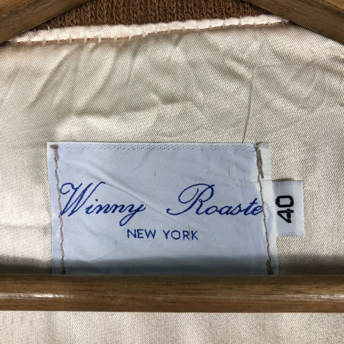 Vintage 🔥VINTAGE GENUINE LEATHER BOMBER JACKET WINNY ROASTER NY Size US M / EU 48-50 / 2 - 20 Thumbnail