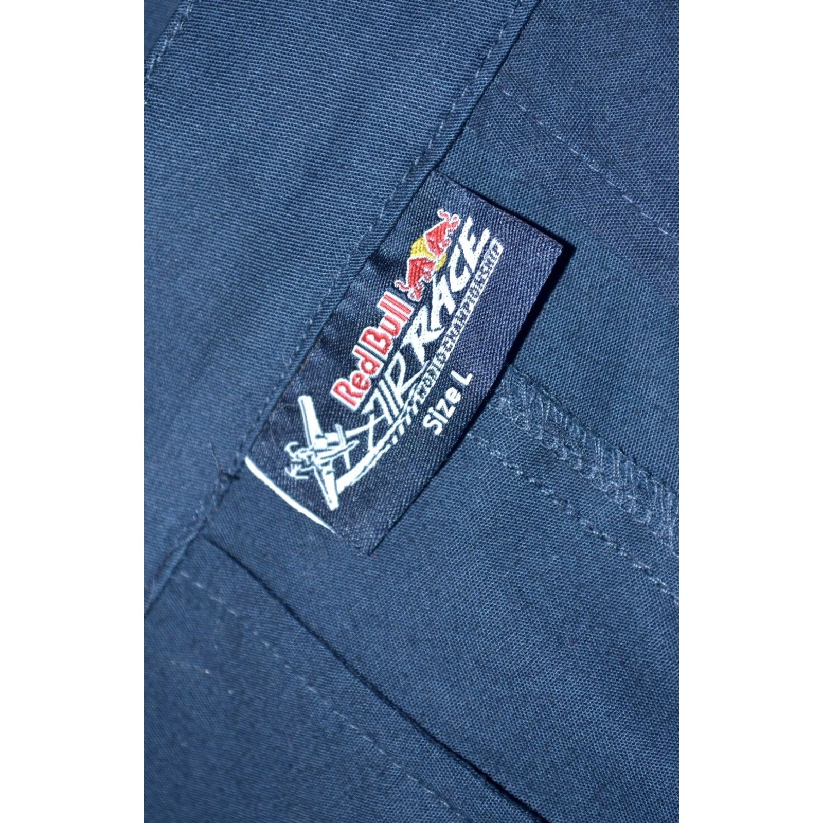 Vintage VINTAGE Red Bull Air Race Navy Blue Cargo Work Pants Embroidered Logo Utility Men’s L Size US 33 - 8 Thumbnail
