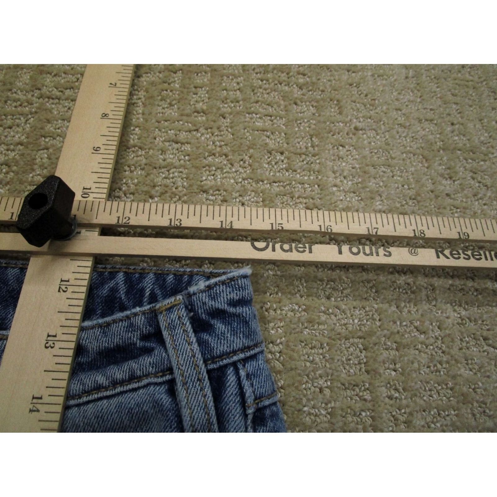 Vintage Rock And Roll Cowgirl Jeans Women 27x32 Blue High Rise Bootcut Denim Pants Light Wash Comfortable Pockets Logo 5-Pocket Size 27" / US 4 / IT 40 - 5 Thumbnail