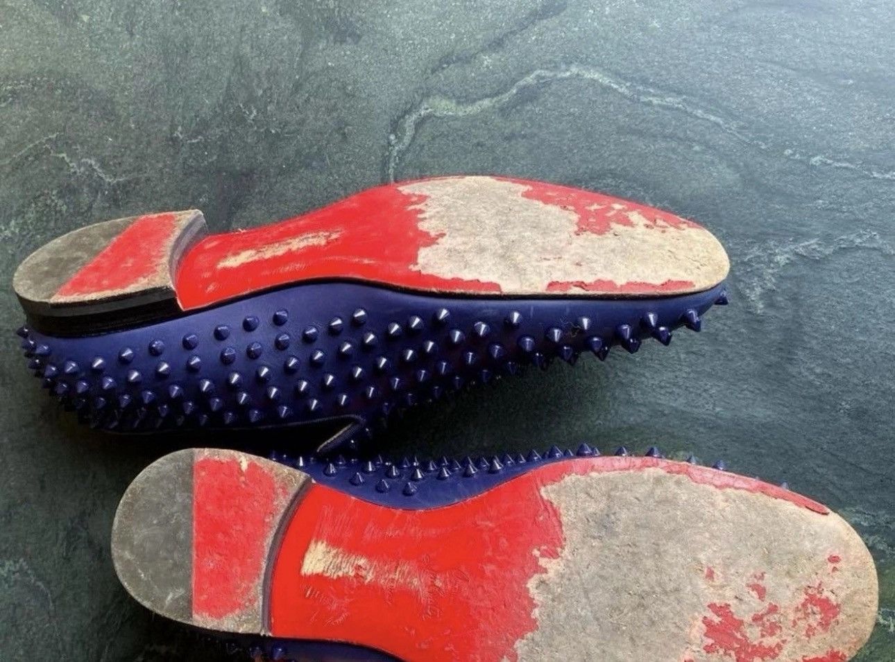 Christian Louboutin Christian Louboutin Spiked Loafer Size US 11 / EU 44 - 4 Thumbnail