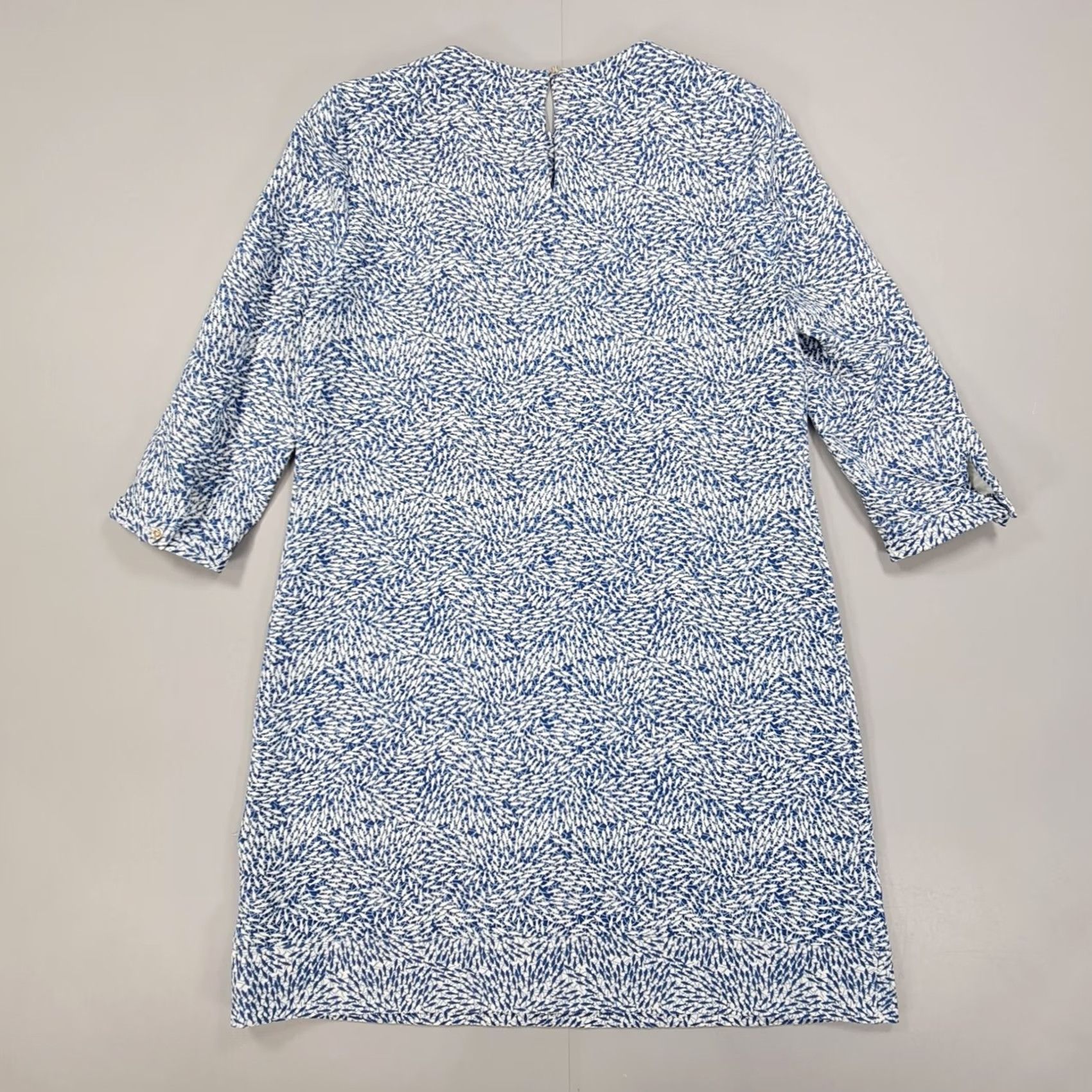 Ted Baker VINTAGE TED BAKER Dress Blue Short Womens Small Fish Print Casual Size 28" / US 6 / IT 42 - 5 Thumbnail