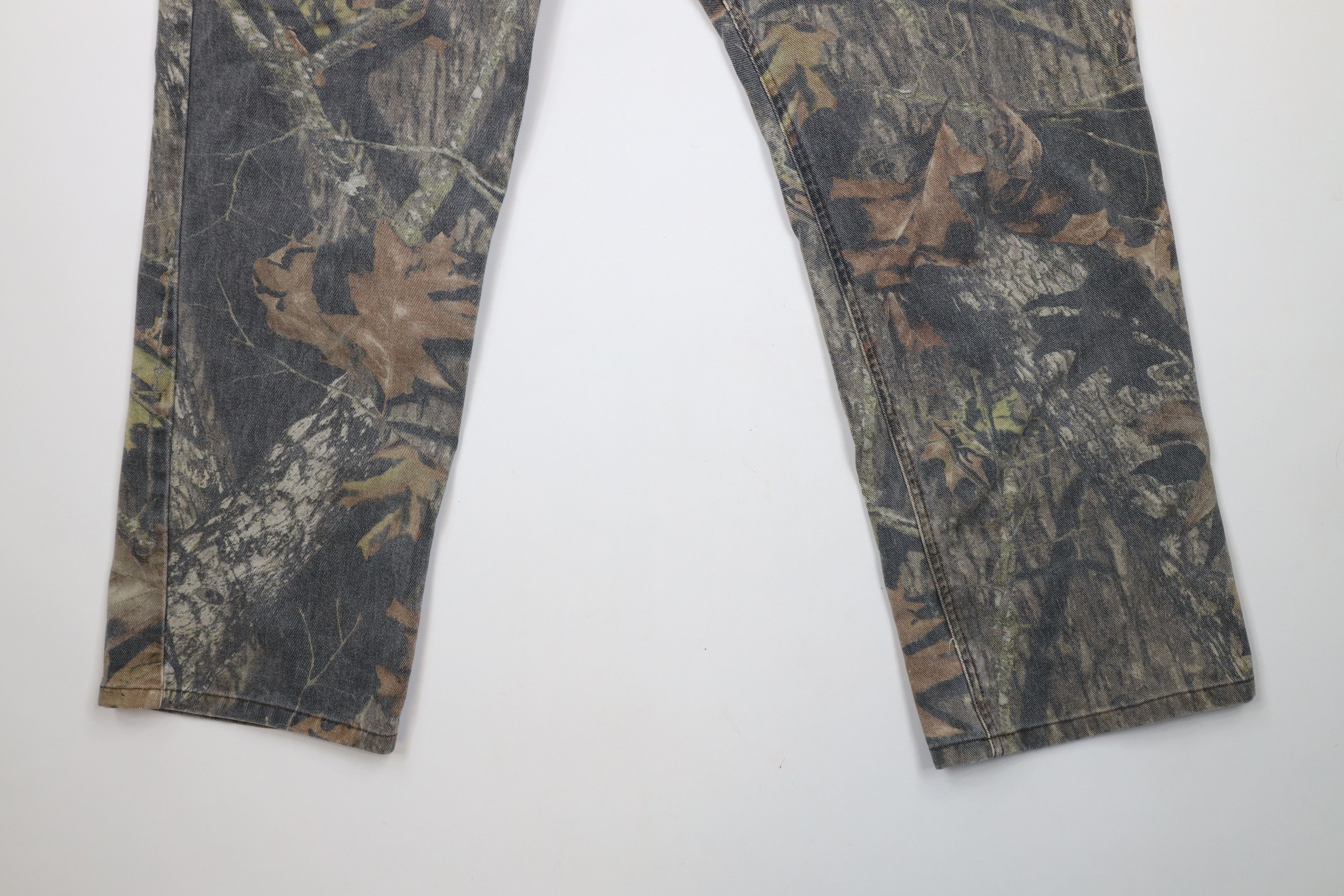 Vintage Vintage 90s Streetwear Camouflage Wide Leg Denim Jeans Size US 42 / EU 58 - 4 Thumbnail
