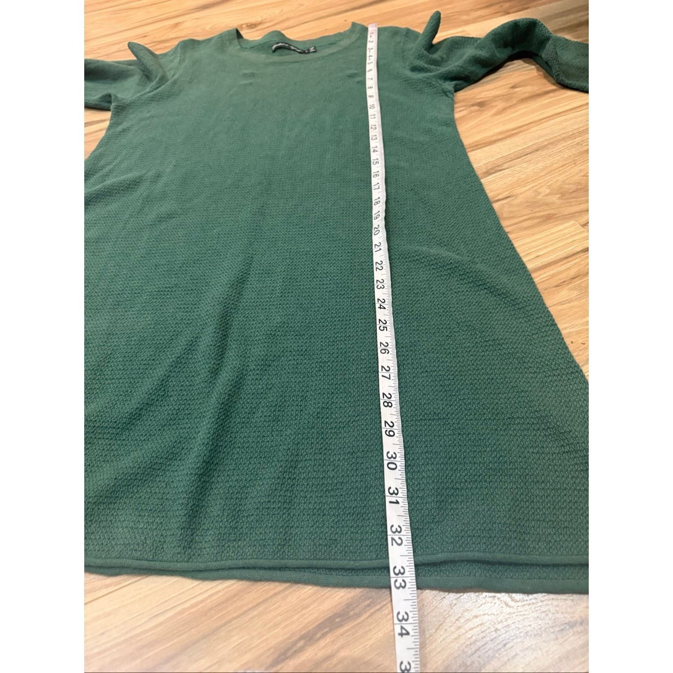 Guru Gudrun Sjoden green linen cotton tunic dress size Small Size S / US 4 / IT 40 - 7 Thumbnail