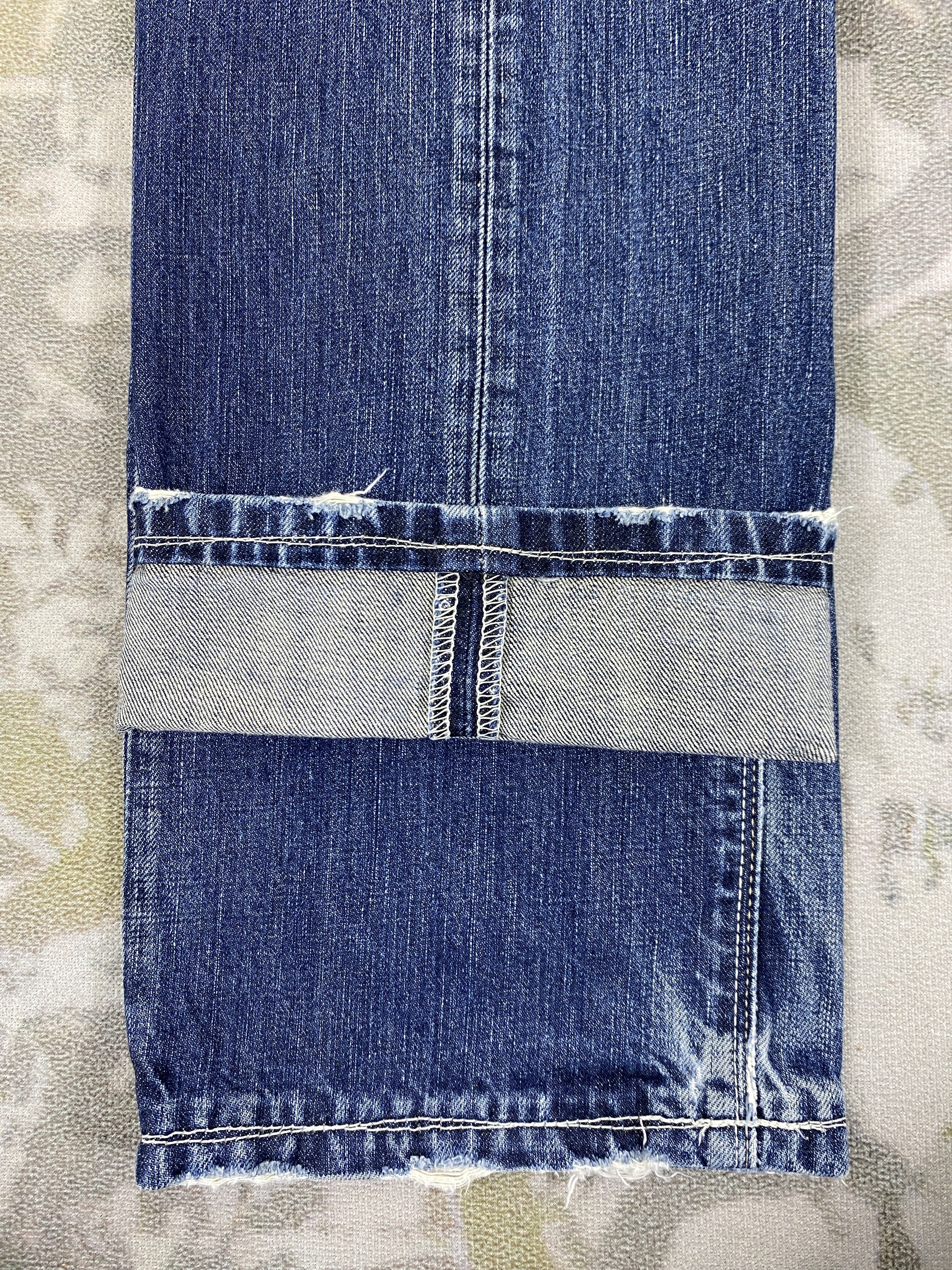 Levi's Distressed Blue Vintage Levi's 502 Jeans 30x31.5 - JN3588 Size US 30 / EU 46 - 13 Thumbnail