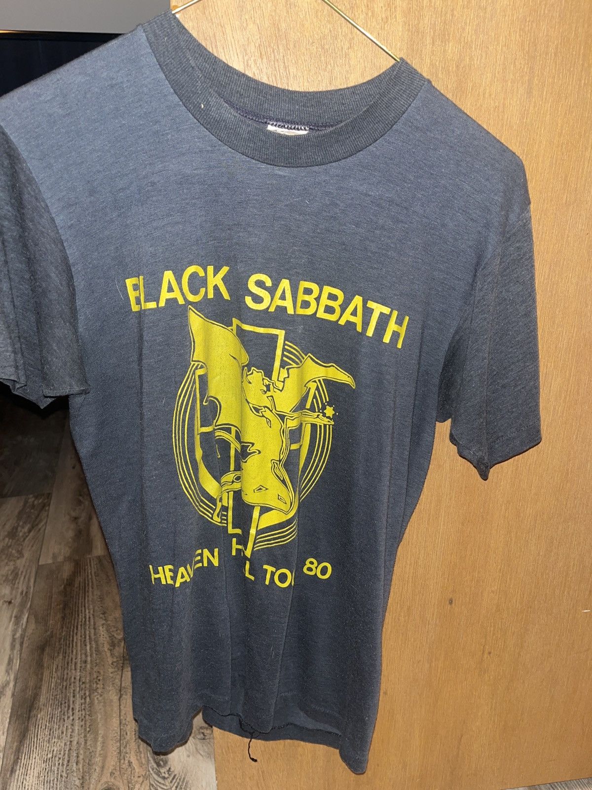 Band Tees VINTAGE BLACK SABBATH TOUR MERCH Size US S / EU 44-46 / 1 - 2 Thumbnail