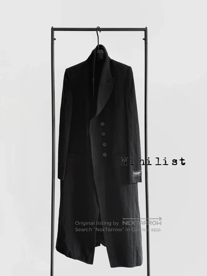 Ann Demeulemeester Ann Demeulemeester Size M black coat Size M / US 6-8 / IT 42-44 - 1 Thumbnail