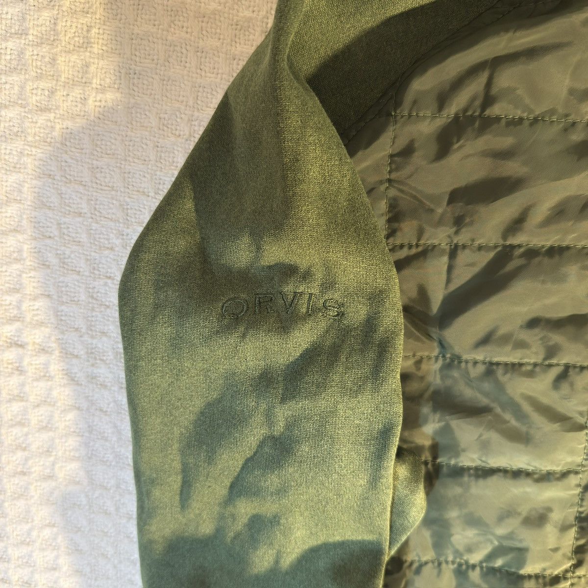 Orvis Orvis Quilted Hybrid Jacket – Olive (M) Size US M / EU 48-50 / 2 - 6 Thumbnail