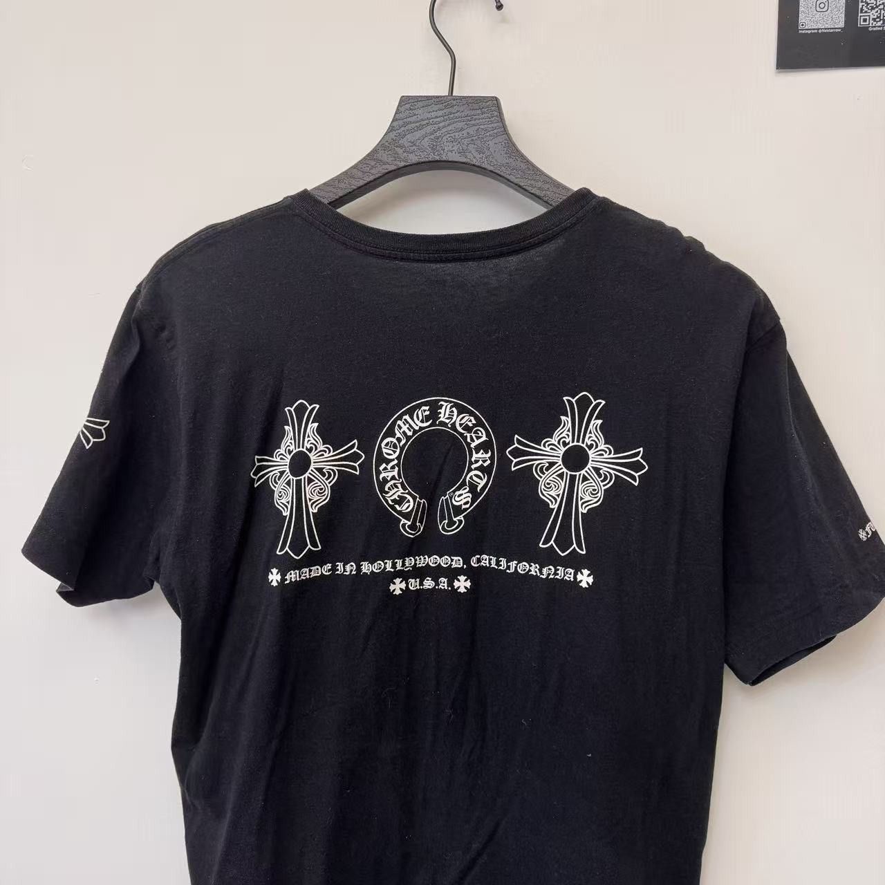 Chrome Hearts Chrome Hearts Cross Scroll Three Elements Short Sleeve Size US L / EU 52-54 / 3 - 6 Thumbnail