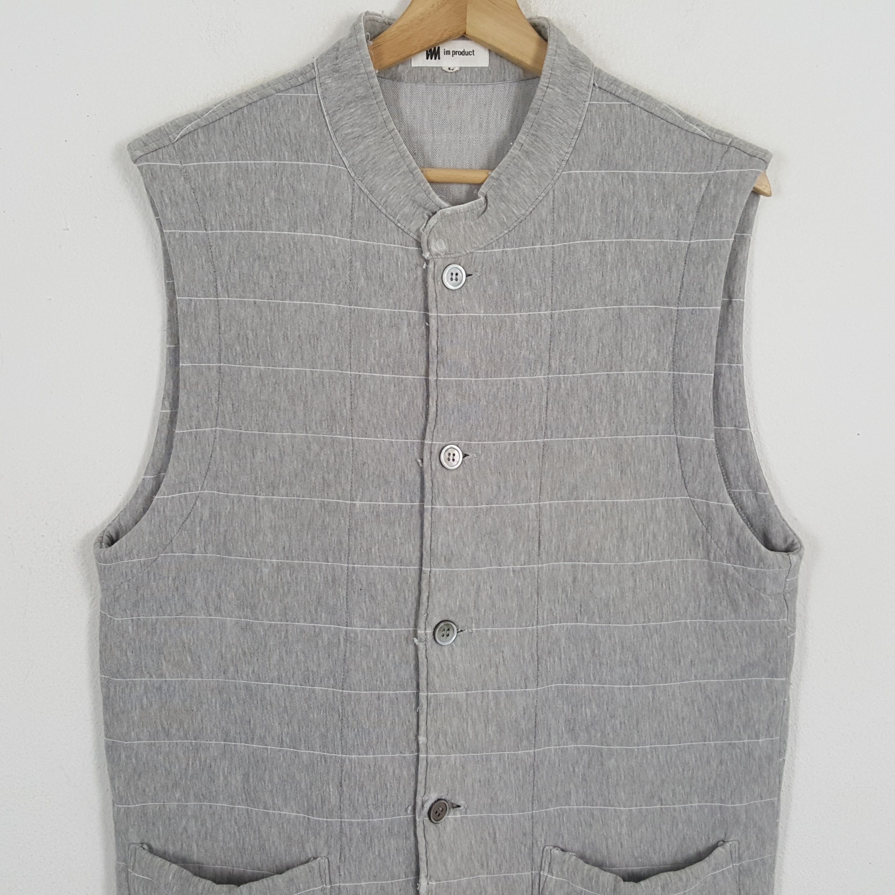 Issey Miyake × Japanese Brand × Vintage Vintage IM ISSEY MIYAKE Japanese Designer Distressed Vest Size US M / EU 48-50 / 2 - 2 Thumbnail