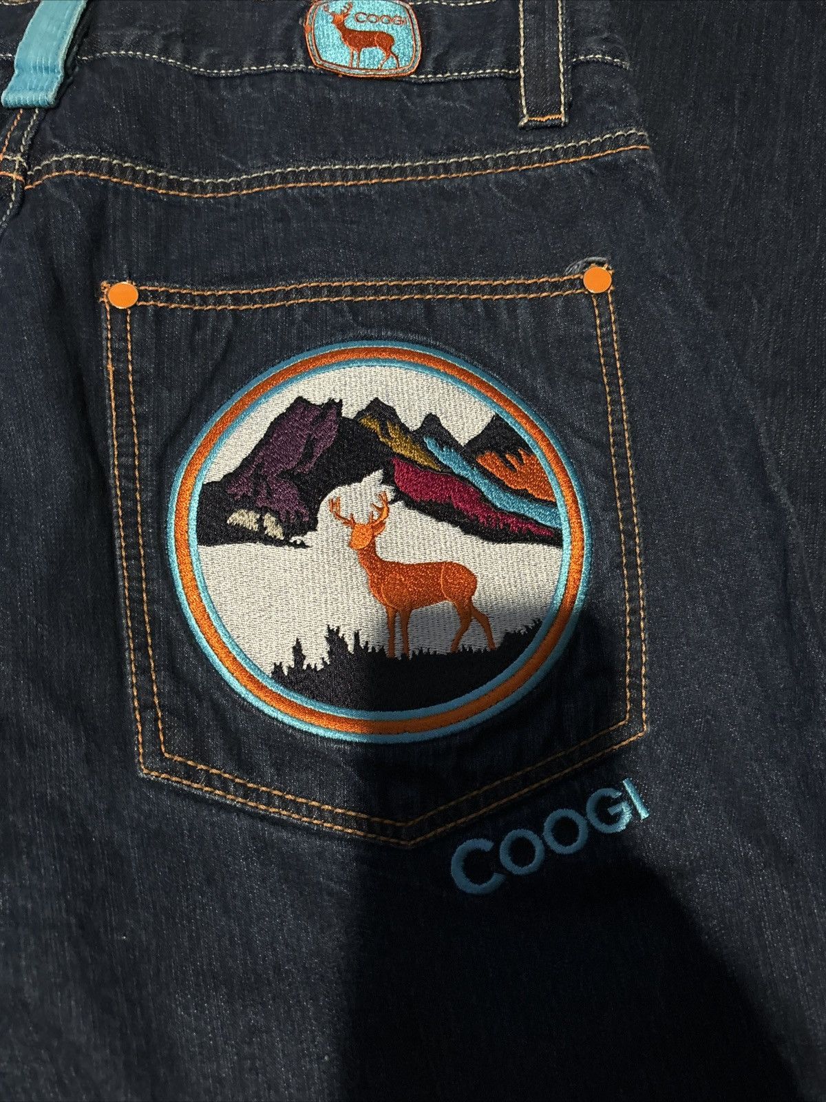 Coogi × Vintage Y2K Coogi Denim Jeans Size US 38 / EU 54 - 3 Thumbnail
