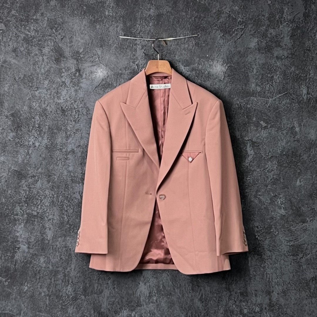 Acne Studios Acne Studios Casual Pink Suit 40r Men Size 40R - 1 Thumbnail