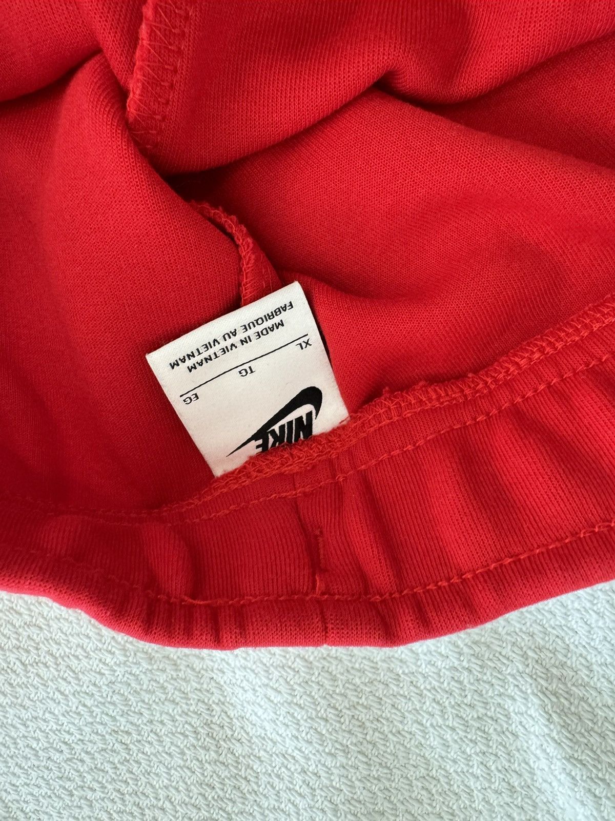 Nike Nike Tech Men's Fleece Joggers Red Size US 36 / EU 52 - 3 Thumbnail