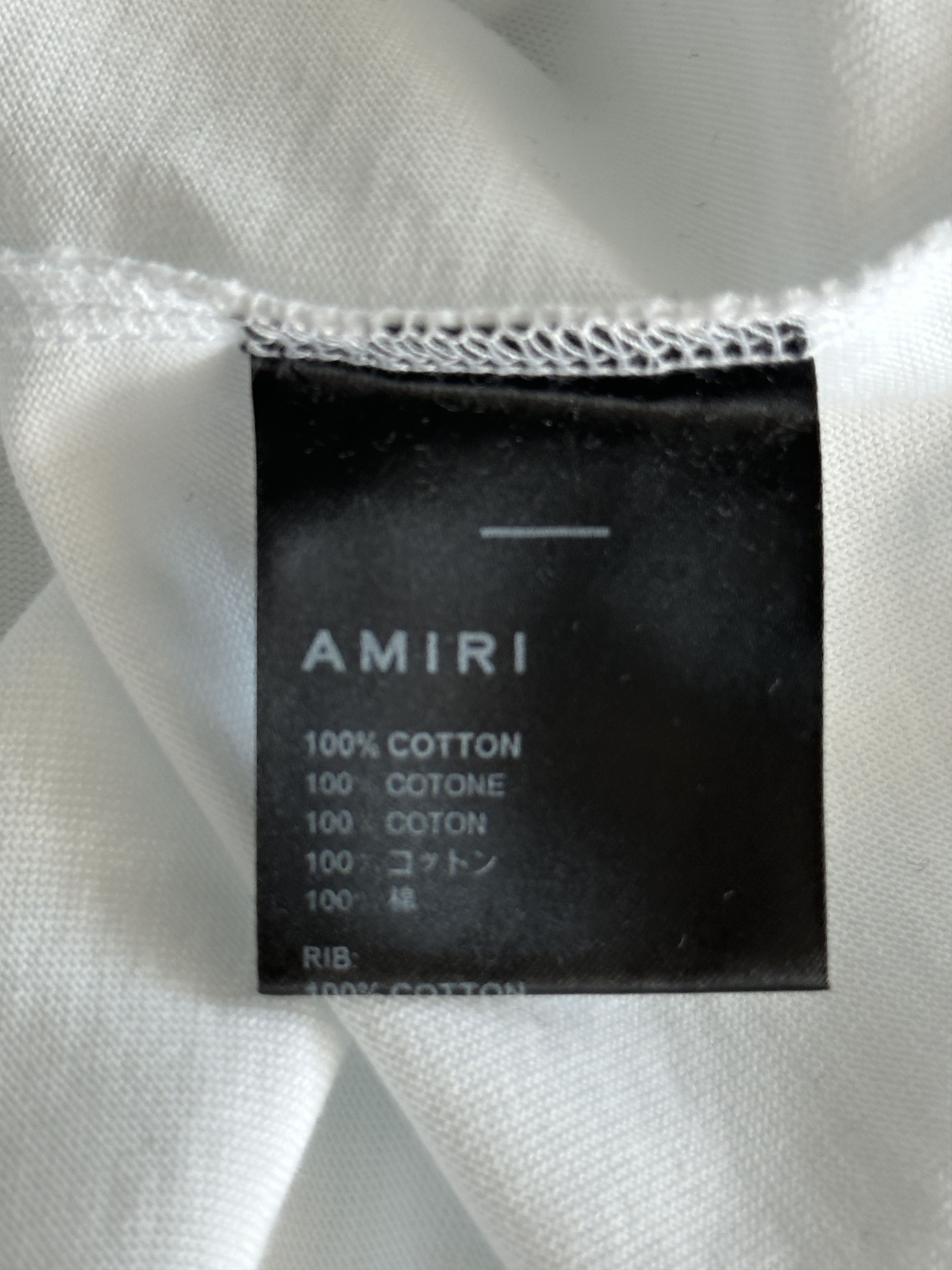 Amiri Amiri White Records Logo T-Shirt Size US XXL / EU 58 / 5 - 4 Thumbnail